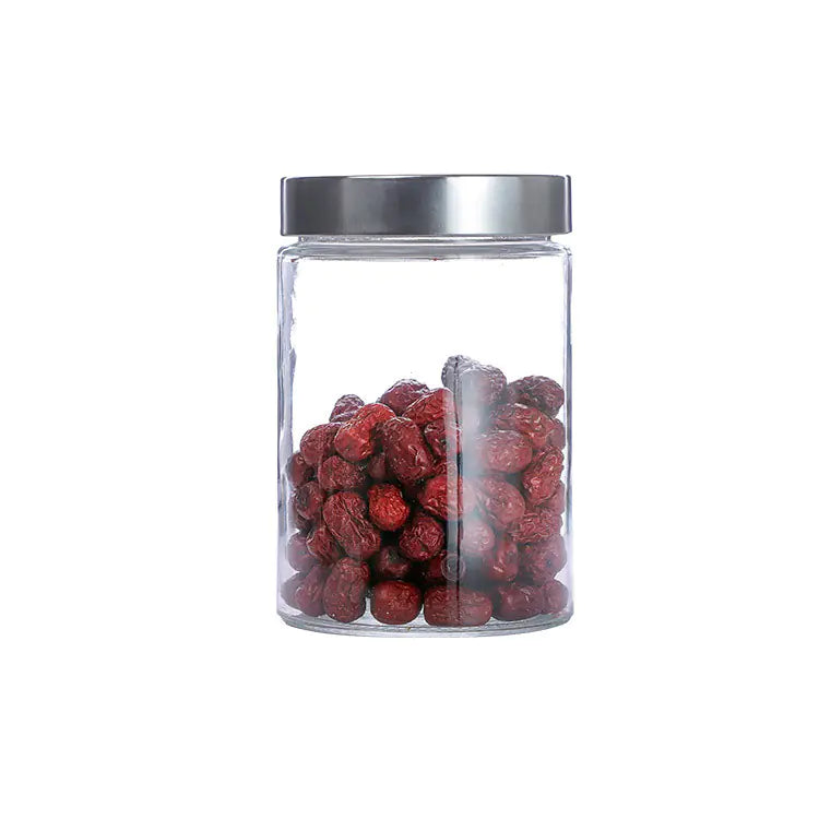 Premium Kitchen Storage Glass Jar Set