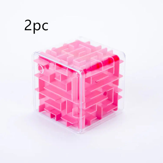 3D Maze Cube Puzzle Toy for Kids