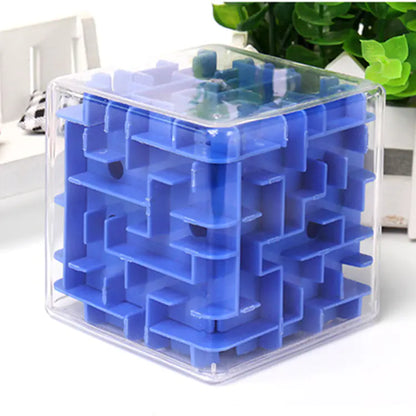 3D Maze Cube Puzzle Toy for Kids