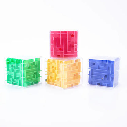 3D Maze Cube Puzzle Toy for Kids