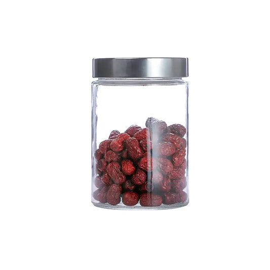 Premium Kitchen Storage Glass Jar Set