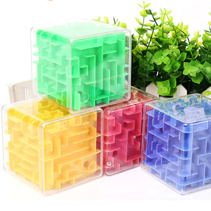 3D Maze Cube Puzzle Toy for Kids