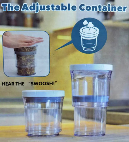 SpaceSaver Vacuum-Seal Food Keeper