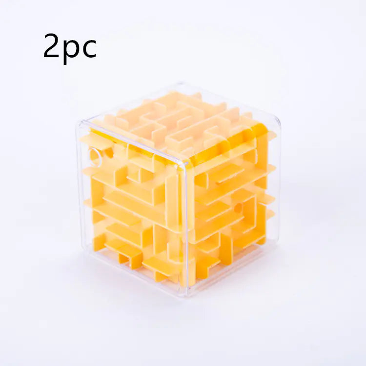 3D Maze Cube Puzzle Toy for Kids