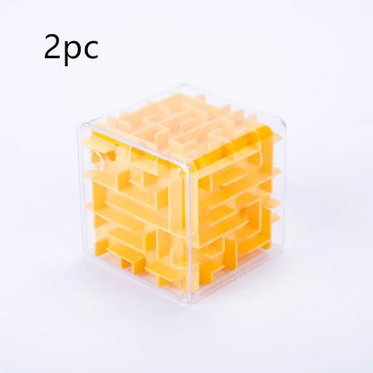 3D Maze Cube Puzzle Toy for Kids