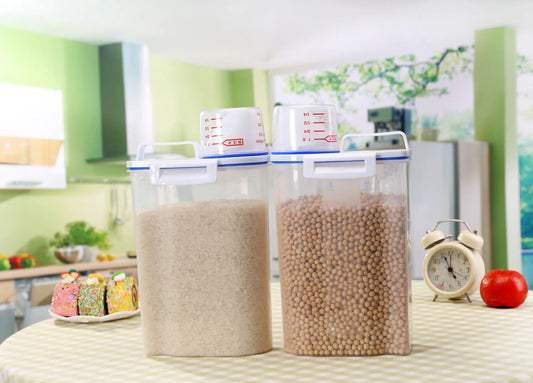 2KG Airtight Grain Keeper with Scoop